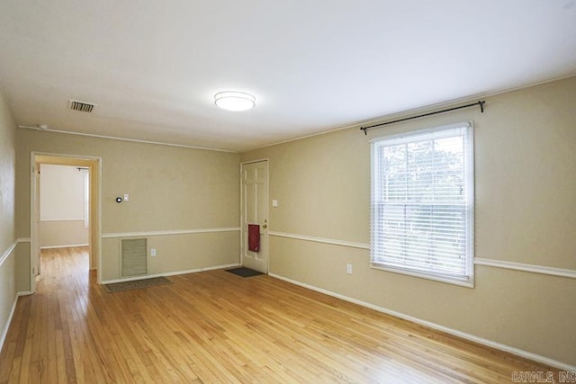 2615 Crouchwood, Little Rock, AR 72207 - spare room featuring light wood finished floors and baseboards