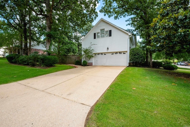 14220 Longtree Dr, Little Rock, AR 72212 - view of home's exterior with an attached garage and concrete driveway