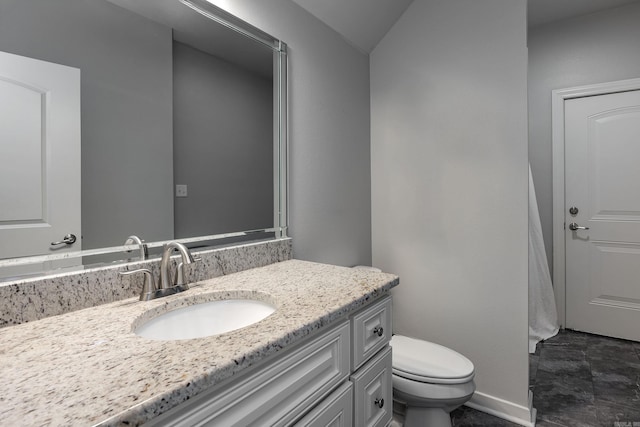 21 Ensbury Pl, Little Rock, AR 72223 - bathroom with vanity and toilet