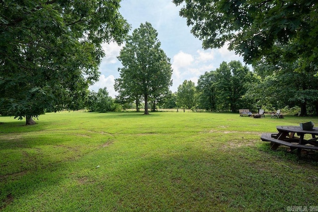 2838 Mountain View Rd, Drasco, AR 72530 - view of grassy yard