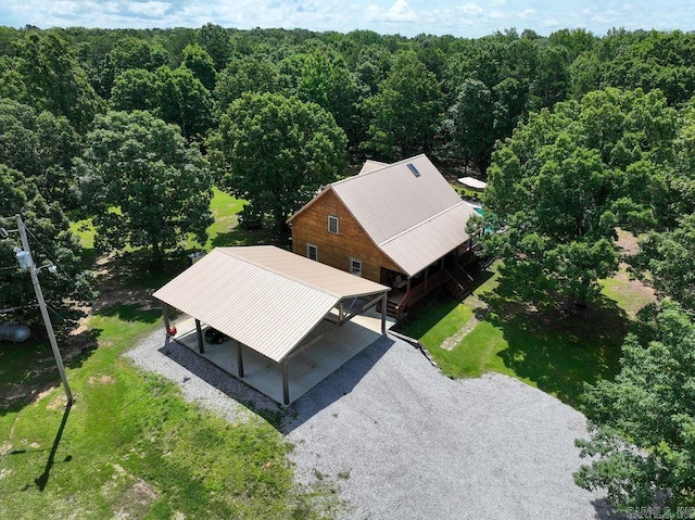 2838 Mountain View Rd, Drasco, AR 72530 - view of subject property with a forest
