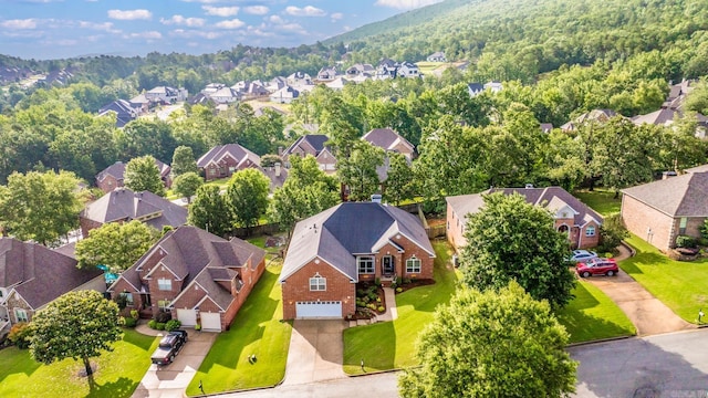7 Chalamont Way, Little Rock, AR 72223 - aerial view of residential area featuring a forest