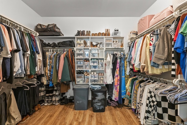 7 Chalamont Way, Little Rock, AR 72223 - spacious closet featuring wood finished floors