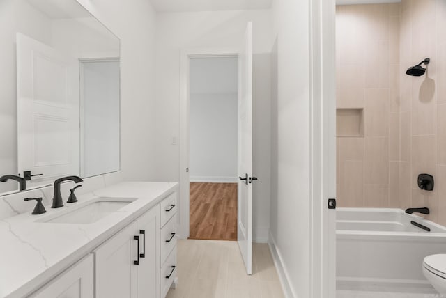 41 Haywood Ct, Little Rock, AR 72223 - full bath with vanity, shower / tub combination, and tile patterned floors