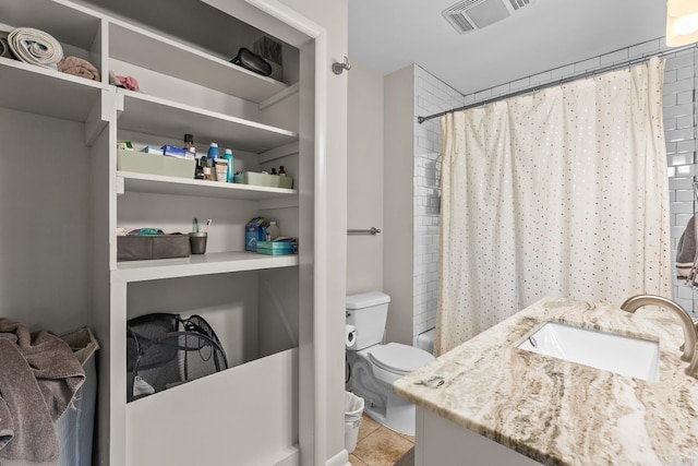 7002 Amherst Dr, Little Rock, AR 72205 - bathroom with vanity and tile patterned flooring