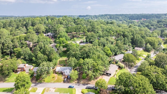 7002 Amherst Dr, Little Rock, AR 72205 - drone / aerial view of a heavily wooded area