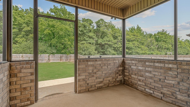 2720 Paradise Hls, Jonesboro, AR 72405 - view of unfurnished sunroom