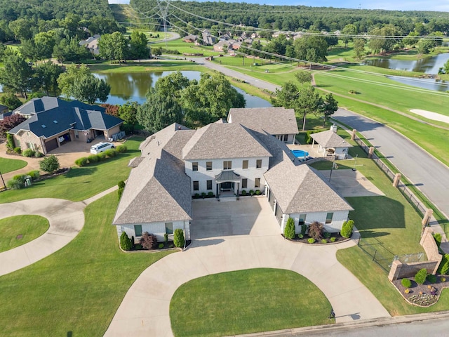 5090 Oakhurst Way, Conway, AR 72034 - aerial view of property and surrounding area featuring a nearby body of water