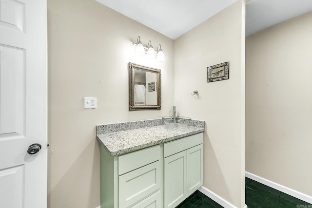 1550 E Main St, Austin, AR 72007 - bathroom featuring vanity and baseboards