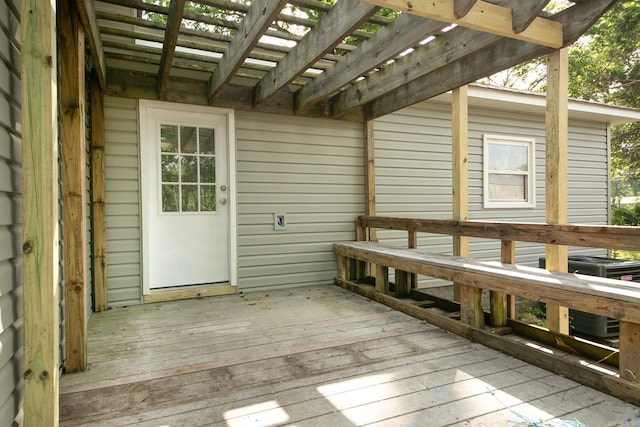 1550 E Main St, Austin, AR 72007 - view of wooden terrace