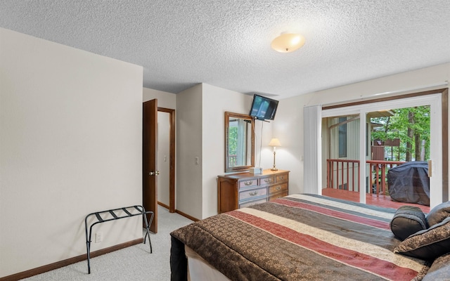 5 Torre Del Mar Way, Hot Springs Village, AR 71909 - bedroom with light colored carpet and a textured ceiling