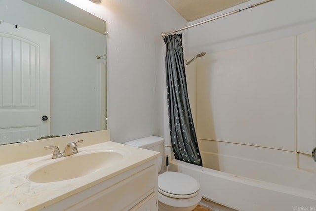 1304 Dupwe Dr, Jonesboro, AR 72401 - full bathroom featuring vanity and shower / tub combo with curtain