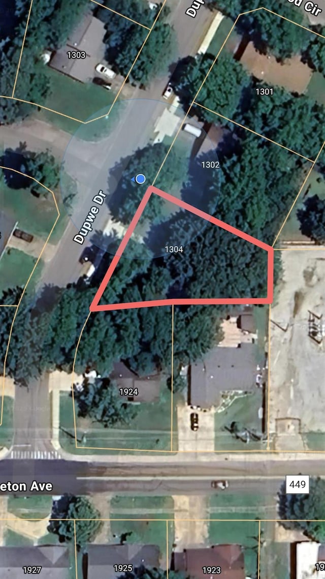 1304 Dupwe Dr, Jonesboro, AR 72401 - map of property location