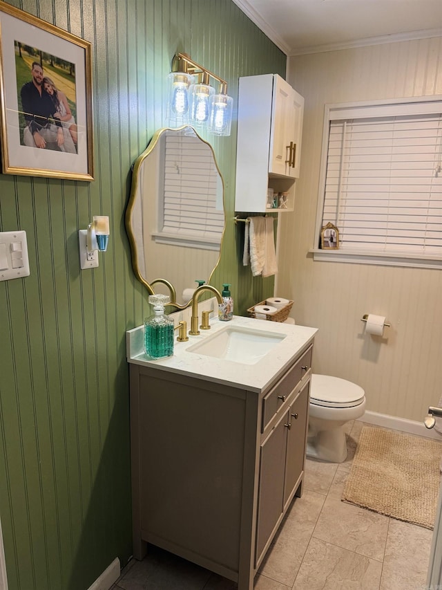 117 S Briarwood, Sheridan, AR 72150 - half bath featuring vanity and crown molding