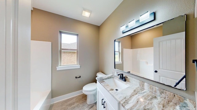 56 Blair, Vilonia, AR 72173 - full bathroom with vanity, a shower, and a bath