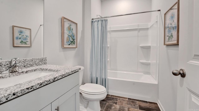 3416 Hank Dr, Jonesboro, AR 72404 - bathroom with vanity and shower / tub combo with curtain
