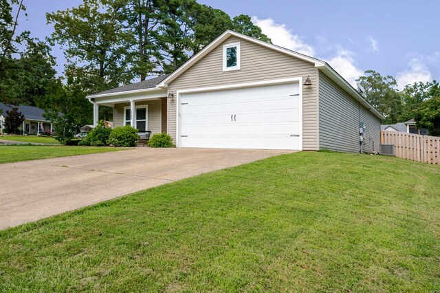 2702 Gage Dr, Benton, AR 72019 - ranch-style house with driveway and an attached garage