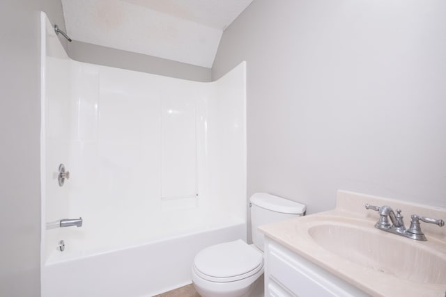 311 Nix Rd, Little Rock, AR 72211 - bathroom featuring vanity, bathtub / shower combination, and lofted ceiling