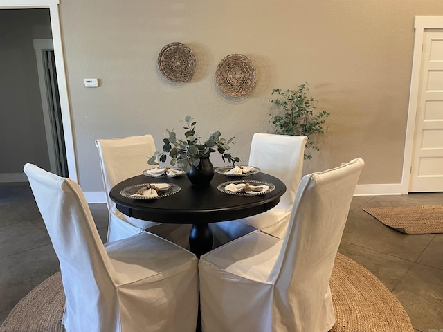 101 Cottage Loop, Heber Springs, AR 72543 - dining space featuring baseboards and tile patterned floors