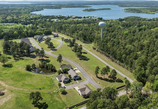 101 Cottage Loop, Heber Springs, AR 72543 - aerial view of property's location featuring a large body of water