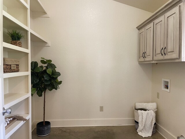 101 Cottage Loop, Heber Springs, AR 72543 - laundry room with washer hookup and cabinet space