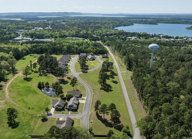 101 Cottage Loop, Heber Springs, AR 72543 - aerial overview of property's location with a large body of water