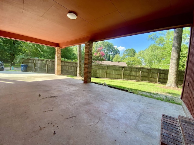 779 Brenda St, Camden, AR 71701 - fenced backyard featuring a patio area