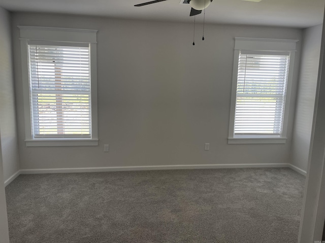 10691 W Miller Sardis, Bauxite, AR 72011 - carpeted empty room with ceiling fan and baseboards
