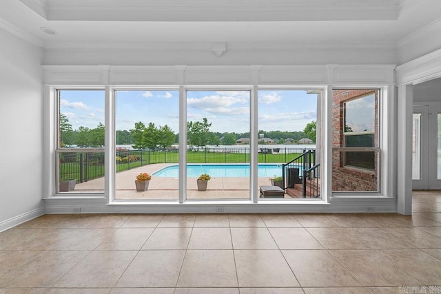 6733 Austin Bay Ct, Sherwood, AR 72120 - view of unfurnished sunroom