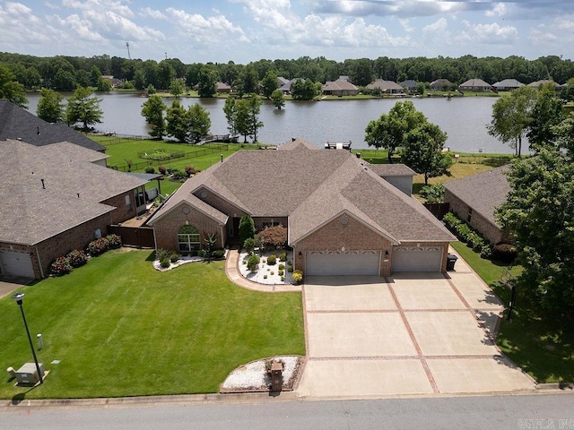 6733 Austin Bay Ct, Sherwood, AR 72120 - view of subject property with a large body of water