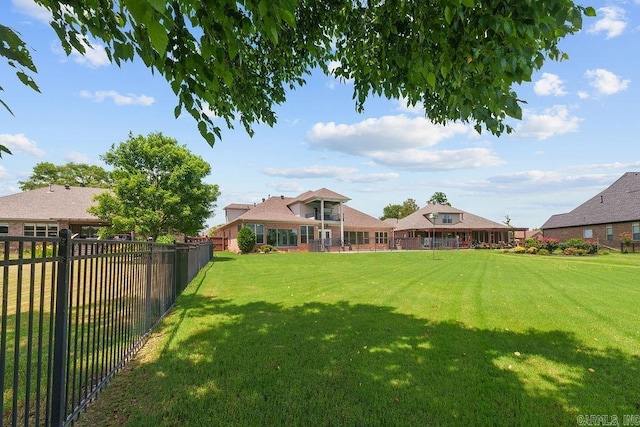 6733 Austin Bay Ct, Sherwood, AR 72120 - view of fenced backyard