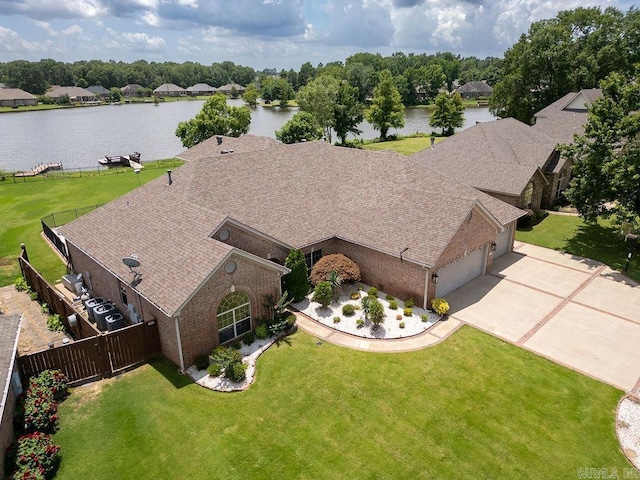 6733 Austin Bay Ct, Sherwood, AR 72120 - view of subject property with a large body of water