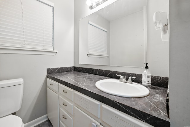 100 E Scenic Dr, North Little Rock, AR 72118 - bathroom with vanity and toilet