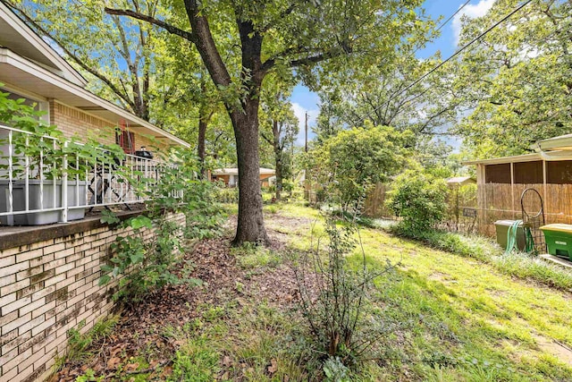 100 E Scenic Dr, North Little Rock, AR 72118 - view of yard