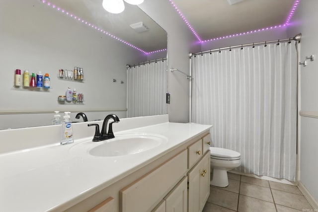 7328 W Ridge Cir, Sherwood, AR 72120 - bathroom with vanity and tile patterned floors