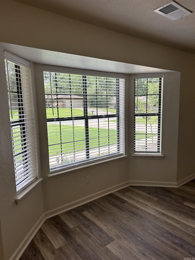 3505 Stockton Dr, Benton, AR 72015 - spare room with dark wood finished floors and plenty of natural light