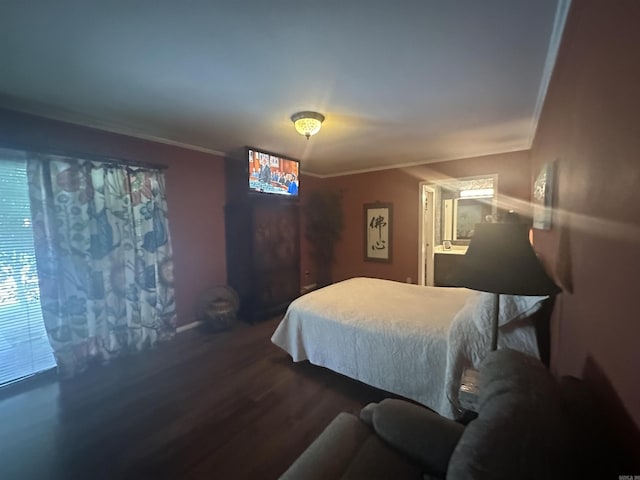 4 Jullian Cir, Dumas, AR 71639 - bedroom with wood finished floors and ornamental molding