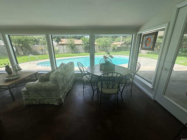 4 Jullian Cir, Dumas, AR 71639 - sunroom featuring plenty of natural light and lofted ceiling