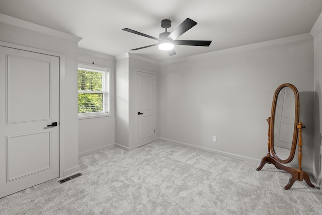 60 Pin Oak Dr, Lonoke, AR 72086 - unfurnished bedroom featuring light colored carpet and a ceiling fan