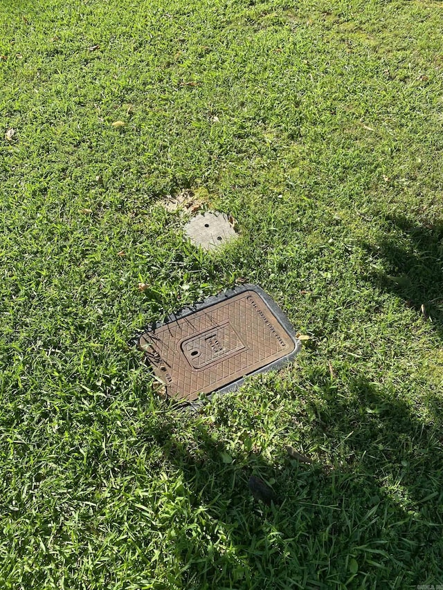 exterior view of a water meter
