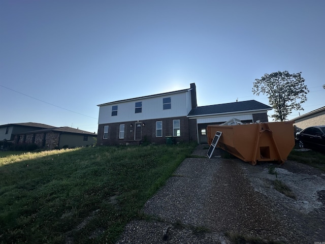19 Coachlight Dr, Little Rock, AR 72227 - back of property featuring brick siding