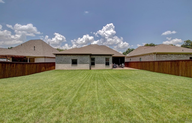 7517 Garden Way, Sherwood, AR 72120 - back of property featuring a fenced backyard