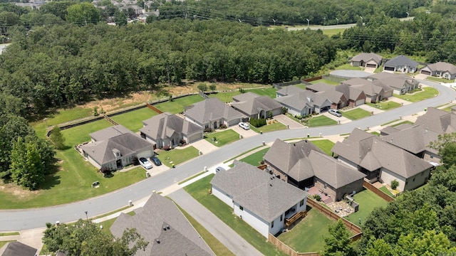7517 Garden Way, Sherwood, AR 72120 - aerial view of property's location with nearby suburban area