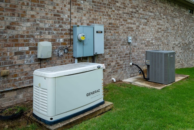 8 Flint Creek Ct, Little Rock, AR 72223 - exterior view of a power unit and brick siding