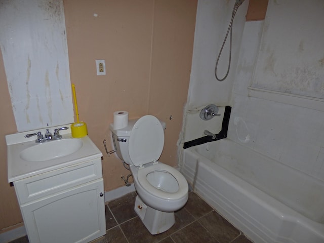 102 E Second St, Hardy, AR 72542 - bathroom featuring vanity, tile patterned floors, and shower / washtub combination