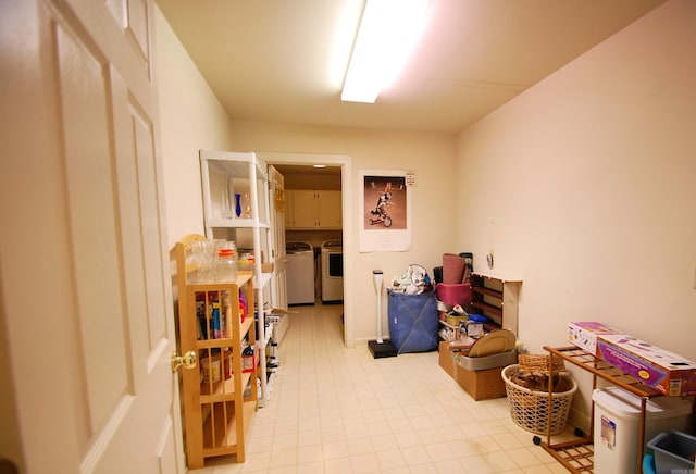 4707 Glen Valley Dr, Little Rock, AR 72223 - storage room with washing machine and dryer