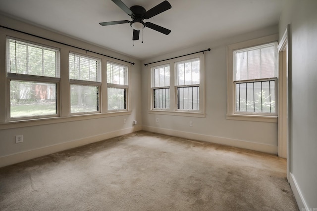 205 S Martin St, Little Rock, AR 72205 - unfurnished room featuring carpet and ceiling fan