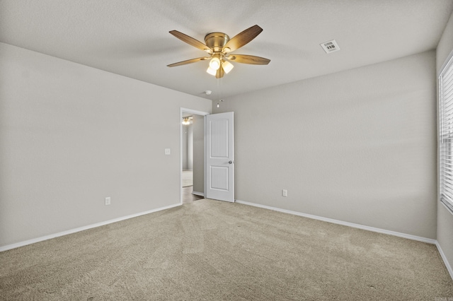 116 Baldwin Dr, Beebe, AR 72012 - carpeted spare room featuring ceiling fan and baseboards