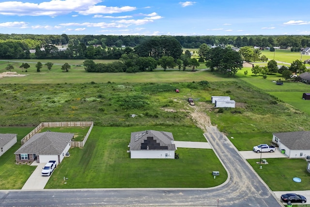 116 Baldwin Dr, Beebe, AR 72012 - bird's eye view of a tree filled landscape