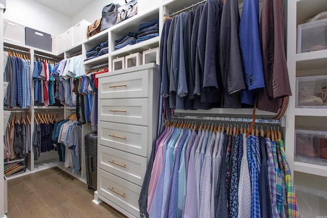 101 Mergeron Ct, Little Rock, AR 72212 - spacious closet with wood finished floors